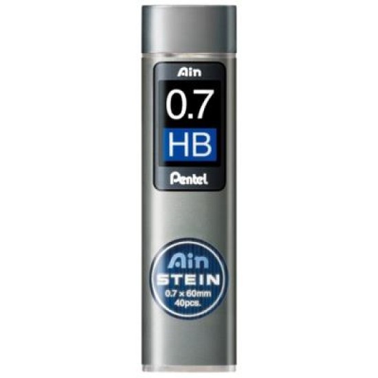 PENTEL AIN STEIN LEAD HB 0.7MM TUBE 40 B