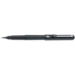 PENTEL BRUSH PEN BLACK INK WITH 4 REFILL