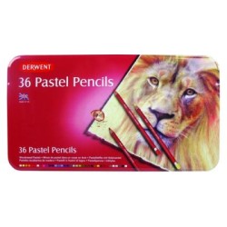 DERWENT PENCILS PASTEL 36TIN DERWENT PENCILS PASTEL 36TIN