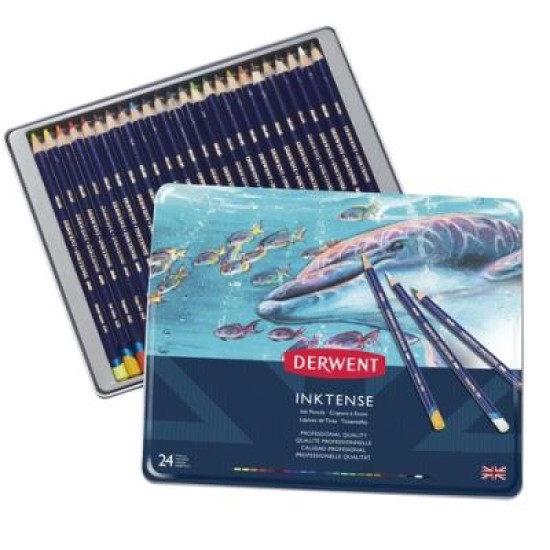 DERWENT INKTENSE TIN OF 24