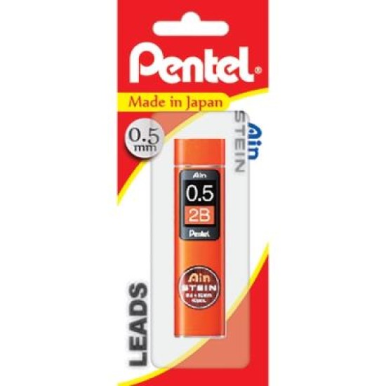 PENTEL AIN STEIN LEAD 2B 0.5MM TUBE 40 H