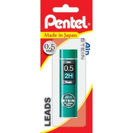 PENTEL AIN STEIN LEAD 2H 0.5MM TUBE 40 H