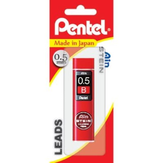 PENTEL AIN STEIN LEAD B 0.5MM TUBE 40 H/