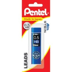 PENTEL AIN STEIN LEAD HB 0.5MM TUBE 40 H