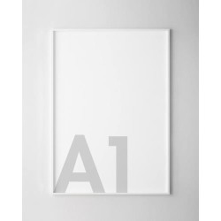 POSTER FRAME A1 white 25MM frame width 