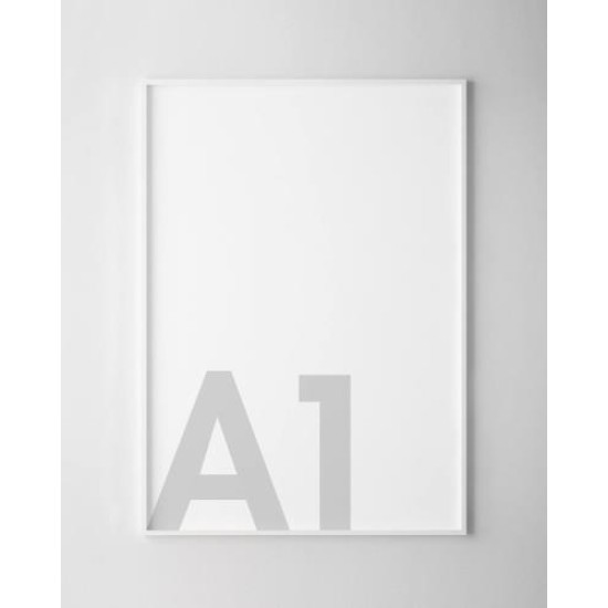 POSTER FRAME A1 white 25MM frame width 