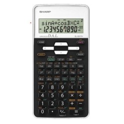 Sharp EL-531THBWH Scientific Calculator with Cover