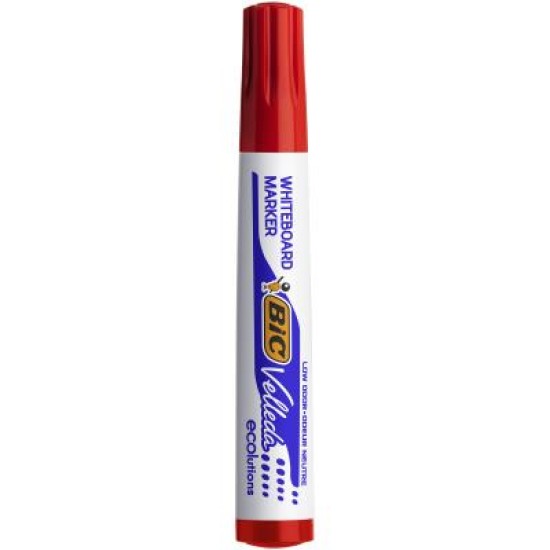 BIC VELLEDA WHITEBOARD TANK CHISEL RED