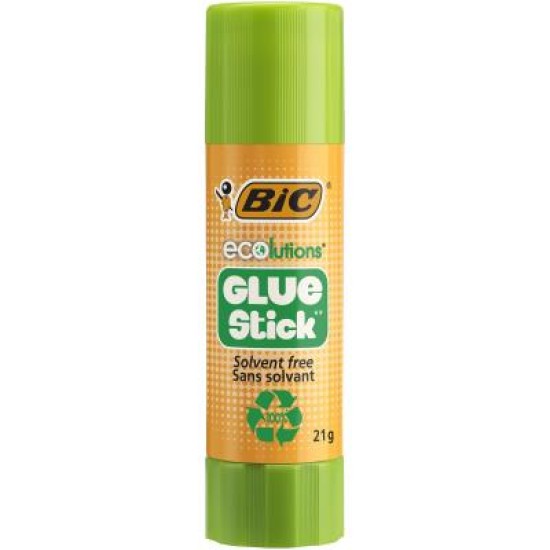 BIC ECOLUTIONS GLUE STICK 21GR