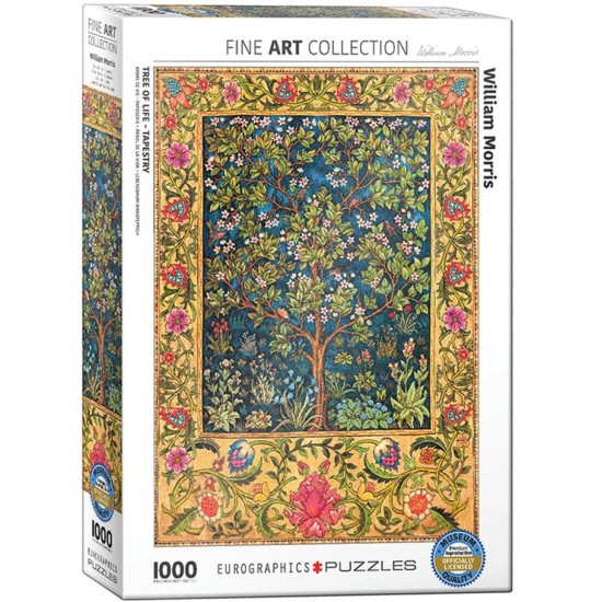 Tree of Life Tapestry by William Morris - 1,000 pieces