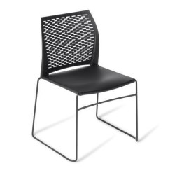 CHAIR Net Black Chair, Black Frame