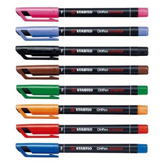 STABILO OHPEN PERMANENT S/FINE BLACK
