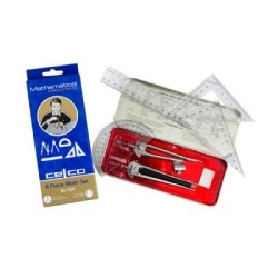 CELCO MATHS SET 909 W/COMPASS