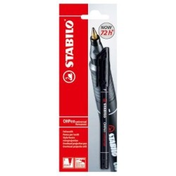 STABILO OVERHEAD PROJ PEN B-13214 BLACK