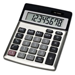 JASTEK COMPACT CALCULATOR METAL
