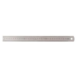 CELCO RULER 30CM METAL METRIC