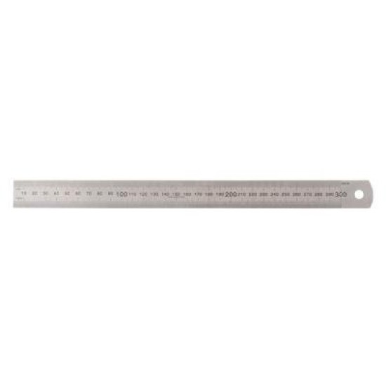 CELCO RULER 30CM METAL METRIC