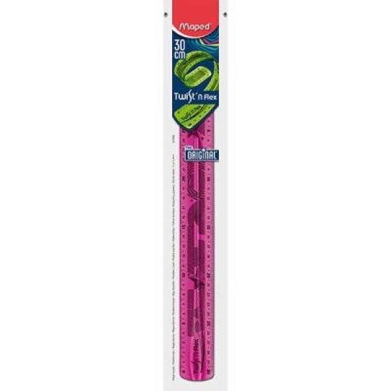 MAPED 27900 TWIST N FLEX 30CM RULER HANGSELL