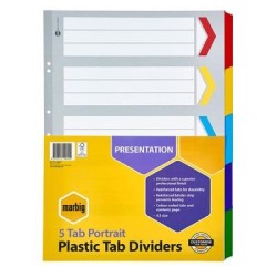 RE:38605F MARBIG DIV PRTRT RNF A3 5TAB