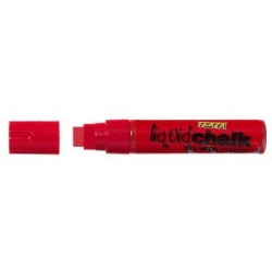 TEXTA JUMBO LIQUID CHALK DRY WIPE RED