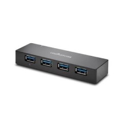 KENSINGTON UH4000C USB 3.0 4 PORT HUB WITH CHAR