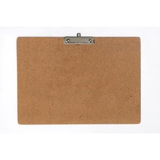 MARBIG CLIPBOARD MASONITE SML CLIP A3