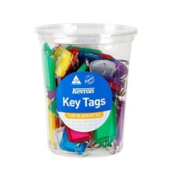 KEVRON KEYTAGS ID5 ASSORTED DISP TUB 50