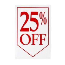 QUIKSTIK POSTER 25% OFF 300X450MM