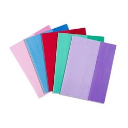 CONTACT BOOK SLEEVES ASST TINTED 9X7 PK5