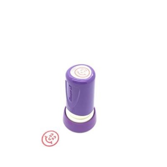 XSTAMPER MERIT STAMP SMILEY FACE RED