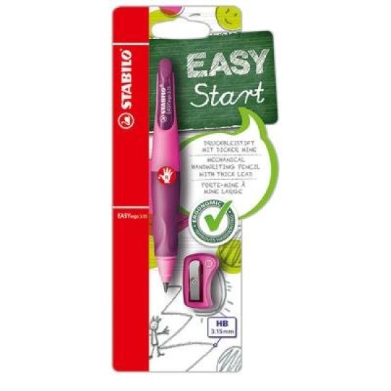 STABILO EASYERGO B-46870-10 PINK R/H CD1