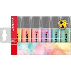 STABILO BOSS HIGHLIGHTER PASTEL WAL6