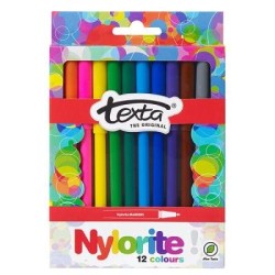 TEXTA NYLORITE COLOR MRKR PK12