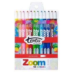 TEXTA ZOOM CRAYON PK12 TEXTA ZOOM CRAYON PK12