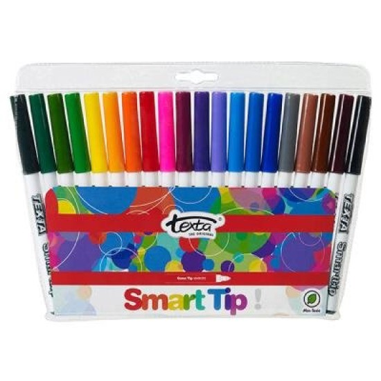 TEXTA SMART TIP MARKERS PK20