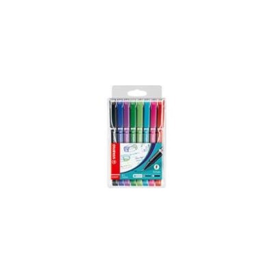 STABILO SENSOR F 189/8 ASSTD CT PK8