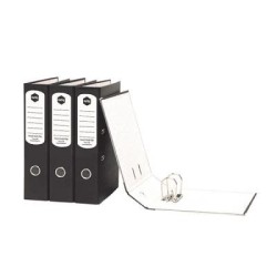 MARBIG LEVERARCH PAPER SPINE A4 BLK