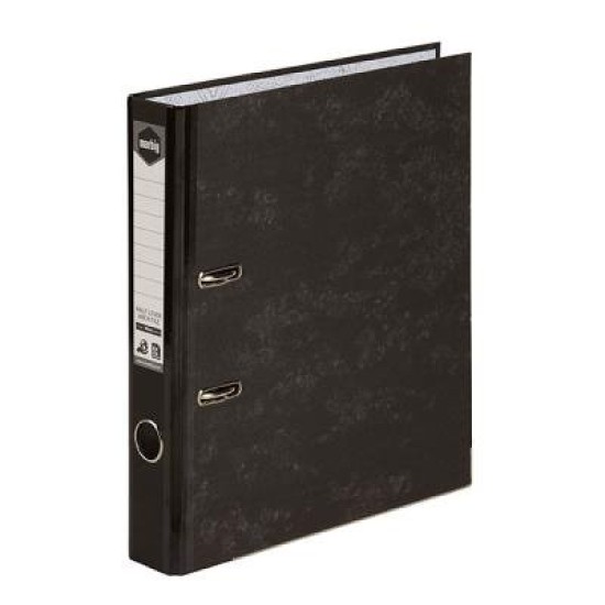 MARBIG HALF ARCH FILE A4 BLACK