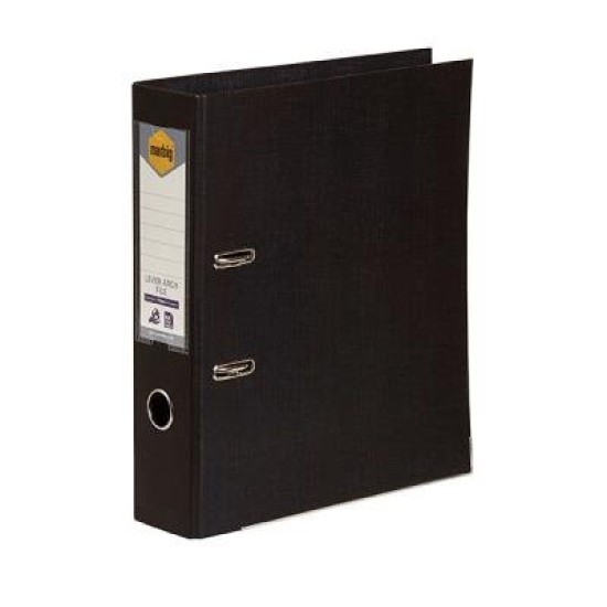 MARBIG® LEVER ARCH FILE A4 PE BLACK