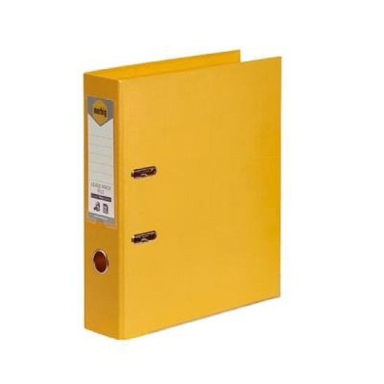 MARBIG PE LEVER ARCH A4 YELLOW