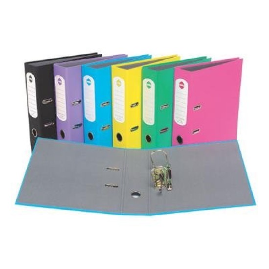 MARBIG HI-LITES L/A FILE A4 PE ASSORTED