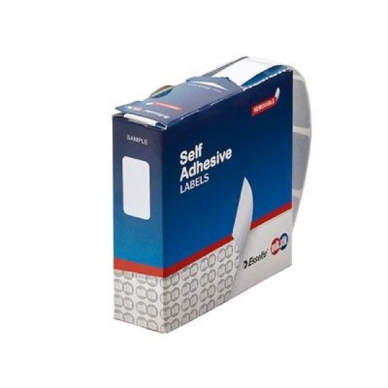 QUIKSTIK LBL DISP RECT REPO 13X24MM WH