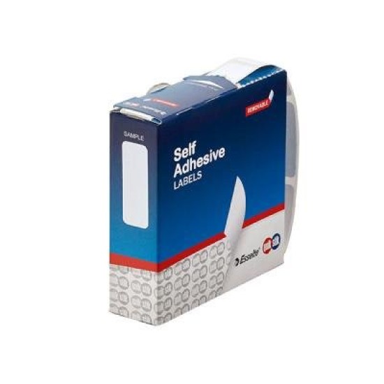 QUIKSTIK LBL DISP RECT REPO 13X35MM WH