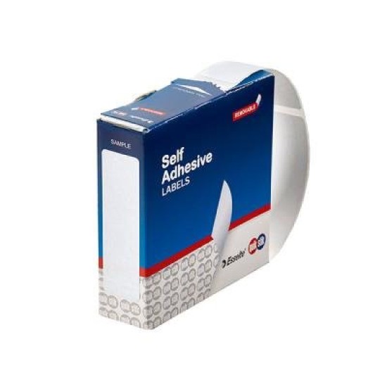 QUIKSTIK LBL DISP RECT REPO 19X63MM WH