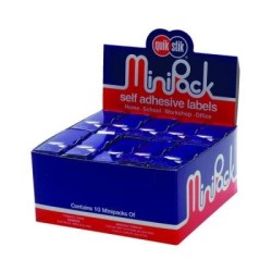 QUIK STIK RING EYELETS 200 (DISPLAY 10) WHITE