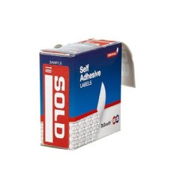 QUIKSTIK LBL DISP SOLD TO PRM 29X76MM RD