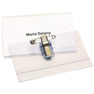 NAME BADGE PIN & CLIP SINGLES