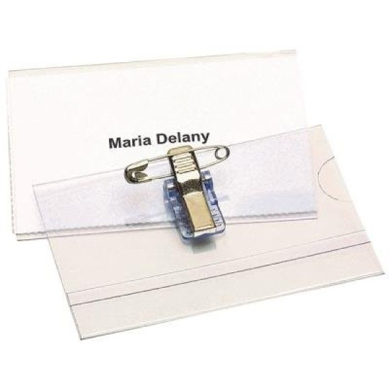 NAME BADGE PIN & CLIP SINGLES