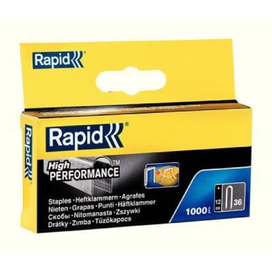 RAPID STAPLES 36/12 12 BX/1000