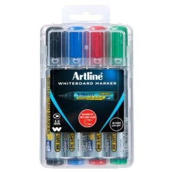ARTLINE 577 WHITEBOARD MARKER ASST 4 HC